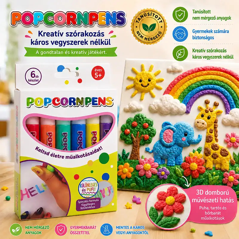 🔥 Ma 20% kedvezmény丨🌿Topacme® 3D Dombornyomó Toll – Változtassa rajzait 3D műalkotásokká!