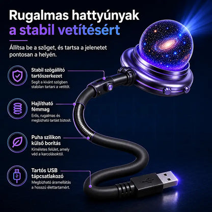 🌌🔮 Topacme®  Éjszakai fényprojektor🧸