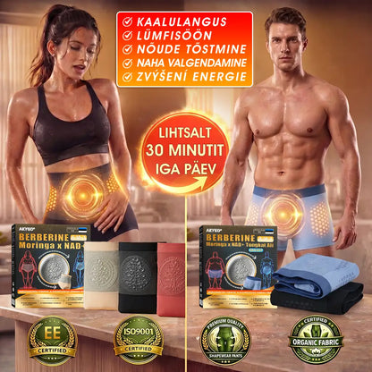 AKYGO® Ametlik pood 🇪🇪 | AKYGO® 2026 Moringa x Berbeeriin x NAD+ 6-ühes mikromolekulaarsed modelleerivad ja rasva põletavad šortsid (Naiste versioon + Meeste elujõudu toetav kompleks)